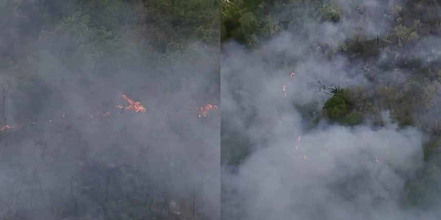Incêndio não deixou feridos e se espalhou rapidamente - Foto: Reprodução/TV Globo