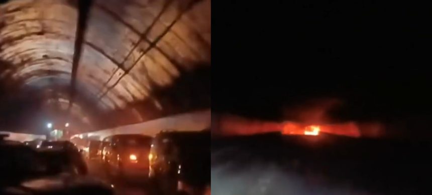 Túnel Rebouças precisou ser fechado; não há informações de feridos - Foto: Reprodução/Redes Sociais