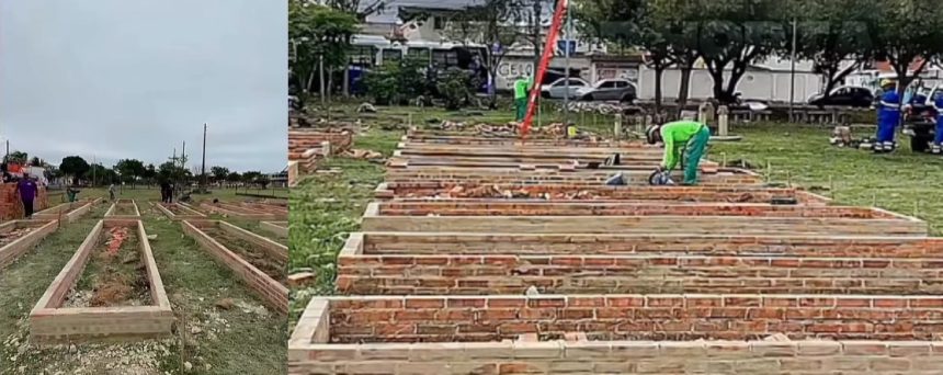 Horta fica próxima à Praça da Divisa, em Nova Sepetiba, e pode receber visita de príncipe britânico - Foto: Divulgação