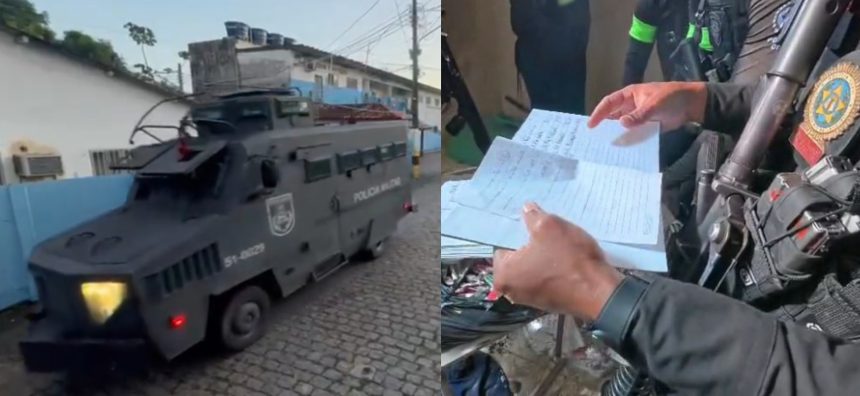 Pelo menos oito pessoas foram presas em operação contra CV na Vila Kennedy