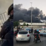 Barricada foi incendiada e suspeitos trocaram tiros com agentes durante operação policial na Cidade Alta