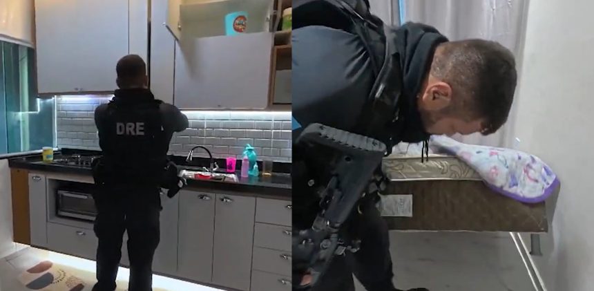 Agentes cumpriram mandado na casa do pastor ligado ao CV - Foto: PMERJ