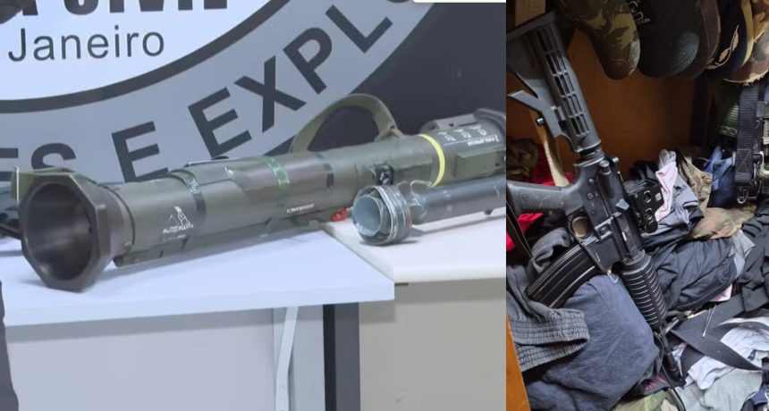 Além de ações no RJ, Polícia Civil do Paraná também investigam esquema de tráfico de armas - Foto: Reprodução/TV Globo