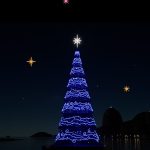Árvore de Natal da praia de Botafogo