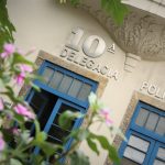 Fachada da 10ª DP (Botafogo). Delegacia investiga caso do motorista de aplicativo esfaqueado