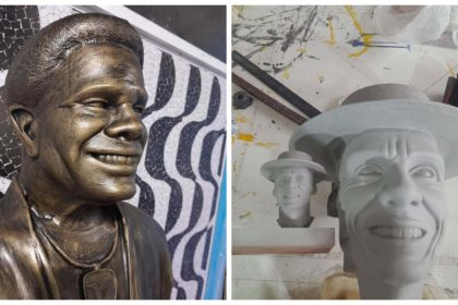 Estátuas Neguinho da Beija-Flor e Carlinhos de Jesus serão inauguradas no Dia Nacional do Samba