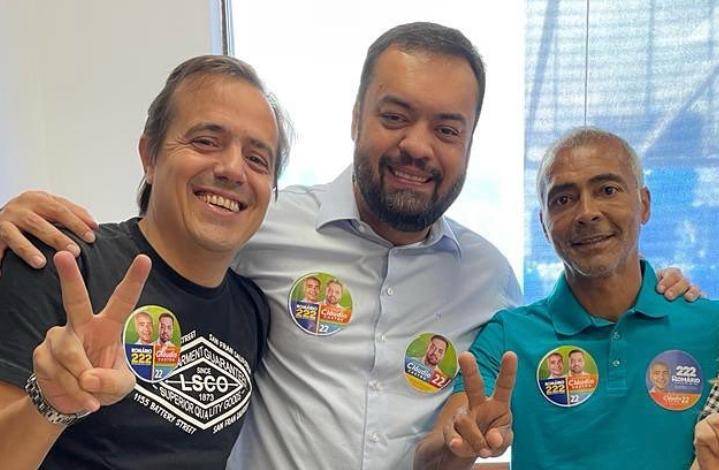 Bonetti assumirá a cadeira de Romário no senado por 120 dias.