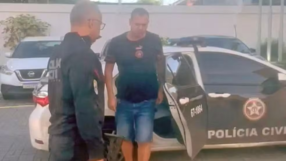 Mário Gentil foi preso em Duque de Caxias por suspeita de assassinato do vereador Silmar Braga.