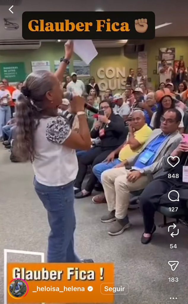 Câmara suspende o deputado federal Glauber Braga (PSOL) por seis meses; em seu lugar, entra a suplente Heloísa Helena (Rede) 62 58651eda ac47 48b1 beaf 68cd3ae3c6b2