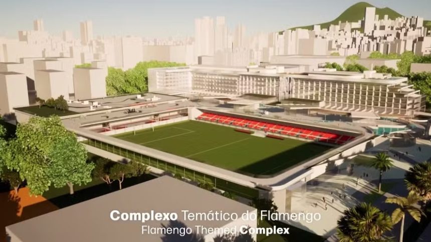 Projeto de revitalização da sede do Flamengo, na Gávea, prevê construção de hotel de luxo