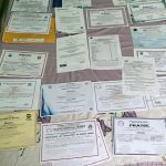 Agentes da PF apreenderam diplomas falsificados em Cabo Frio, na Região dos Lagos, durante a Operação Side Job 2.