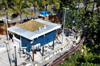 Segundo prefeito, quiosque estaria obstruindo vista do mirante do Leblon - Foto: Reprodução/TV Globo