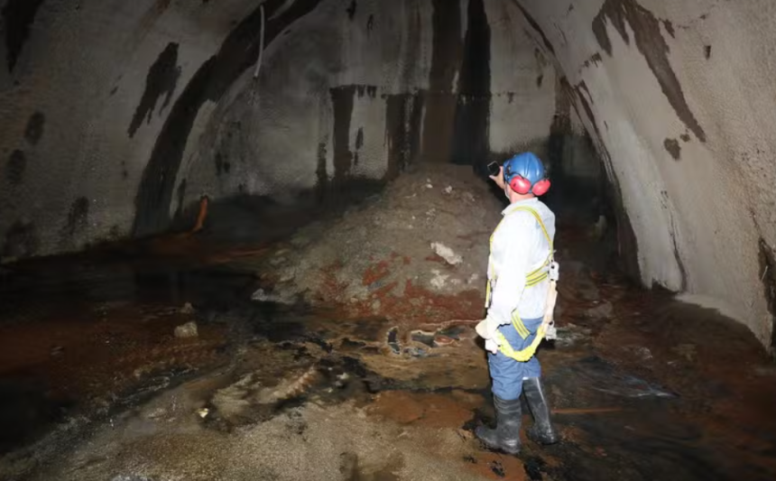 Metrô da Gávea: água é totalmente retirada e estação ficará pronta em 2028