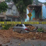 Desabamento no Rio Comprido aconteceu durante a madrugada