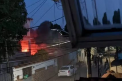 Duas crianças morrem durante incêndio dentro de casa em Sepetiba