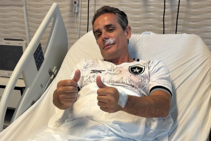 Fabiano Horta precisou passar por microcirurgia em hospital de Maricá, mas recebeu alta no mesmo dia