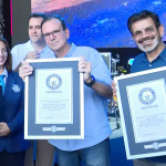 Prefeito recebeu reconhecimento pelo réveillon da Guinness World Records nesta terça (30)