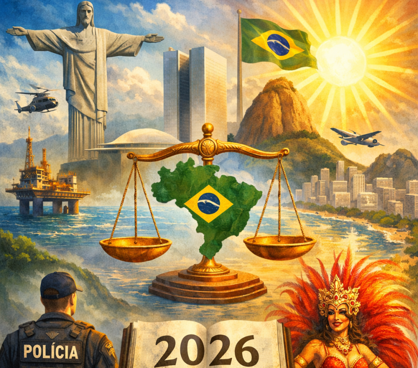 Imagem do ChatGPT sintetiza as previsões para o Rio em 2026