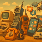 Coisa mais comum, e ridícula, do que aquelas buchas de palha de aço (Bombril era a marca mais conhecida) enfiadas nas antenas telescópicas dos aparelhos de TV? Sonhar com decodificadores, sistema 4K, wifi etc. nem o mais apaixonado leitor de Júlio Verne ousaria imaginar há poucas décadas.