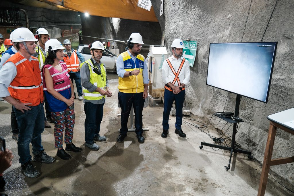 Metrô da Gávea: detonação em rochas é retomada e inicia nova fase das obras