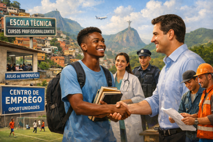 O Estado precisa combater o crime entrando não apenas com a polícia nas favelas, mas com Educação, Saúde, oportunidade de emprego e com uma perspectiva de vida digna aos jovens que, hoje, crescem sem qualquer expectativa de futuro.