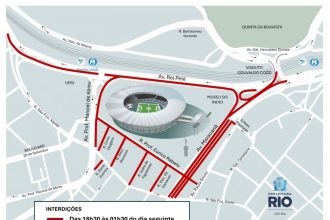 Trânsito no entorno do Maracanã passa por mudanças até a madrugada