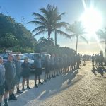 Operação Verão na Praia do Arpoador, na Zona Sul do Rio