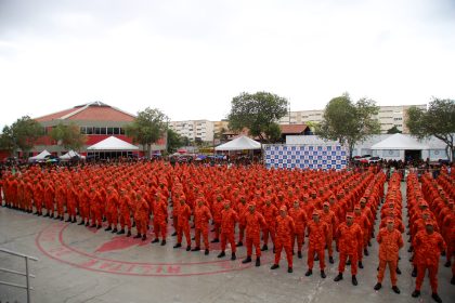 450 novos soldados participaram da formatura do Corpo de Bombeiros