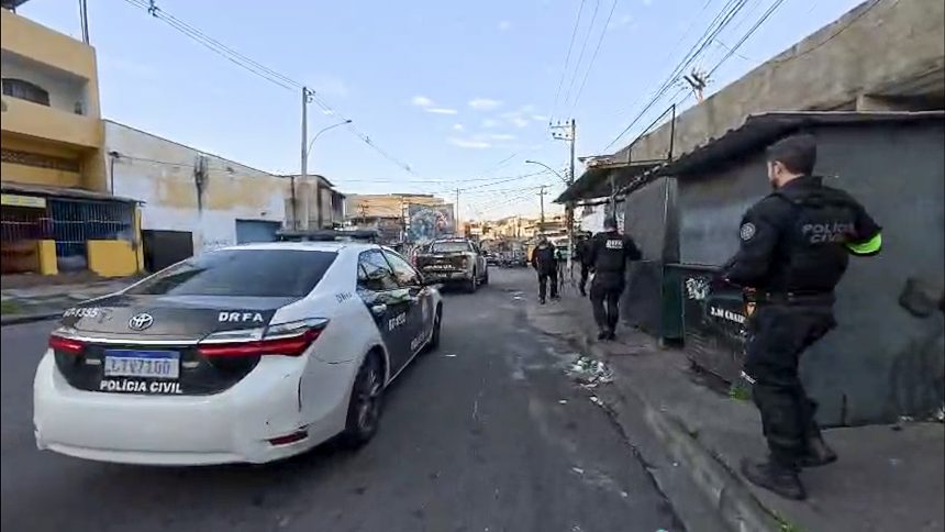 Pelo menos quatro pessoas foram presas durante ações no Chapadão