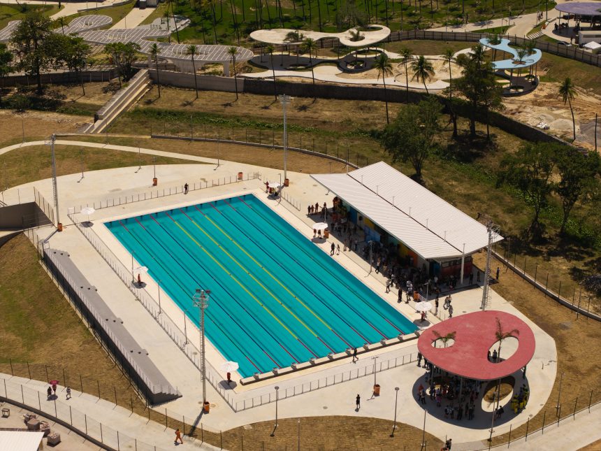 Prefeitura inaugura piscina olímpica usada nos Jogos Rio 2016 dentro do Parque Oeste