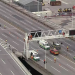 Pedestre acessou Ponte Rio-Niterói de forma indevida