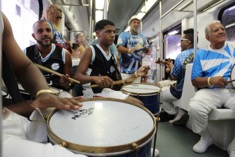 Bora lá: fim de semana com eventos de Natal, Trem do Samba e funk no Sambódromo 63 Trem do Samba acontece neste fim de semana, no sábado