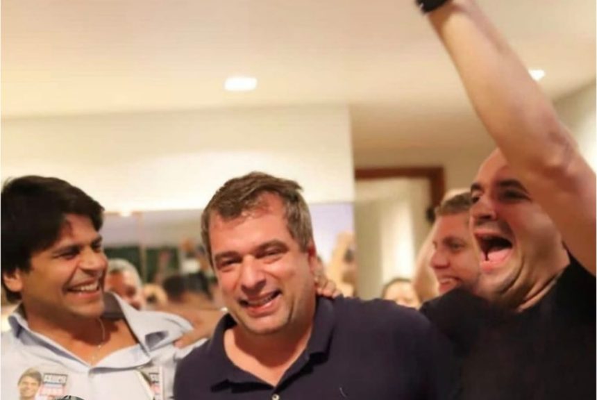 Pedro Paulo, Guilherme Schleder e Márcio Ribeiro: correção de rumos no PSD, depois da saída de Flávio Bolsonaro da disputa pelo Senado