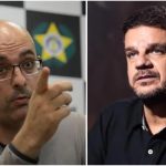 O secretário Felipe Curi e o ex-capitão do Bope Rodrigo Pimentel estão nos planos dos partidos de oposição a Eduardo Paes (PSD)