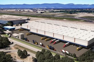 O galpão da Hlog no Galeão comprado pelo principal fundo imobiliário da TRX: com a aquisição de outros quatro em São Paulo, investimento chega a R$ 400 milhões