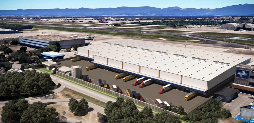 O galpão da Hlog no Galeão comprado pelo principal fundo imobiliário da TRX: com a aquisição de outros quatro em São Paulo, investimento chega a R$ 400 milhões