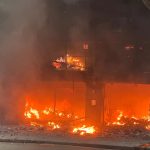 Incêndio atinge loja de Copacabana
