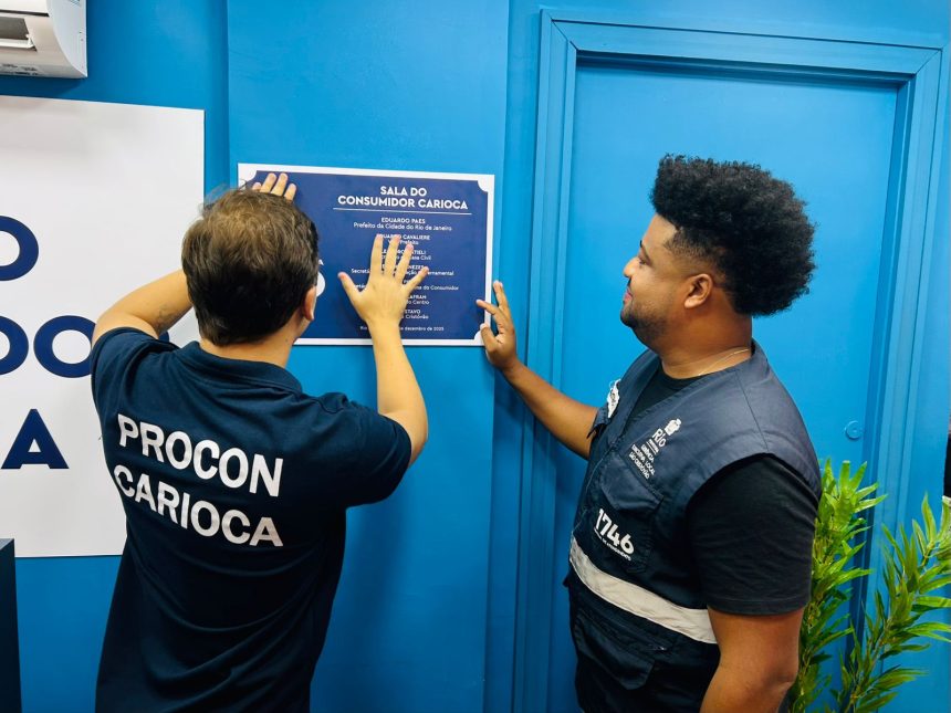 Sala do Procon Carioca fica no prédio da Gerência Executiva Local