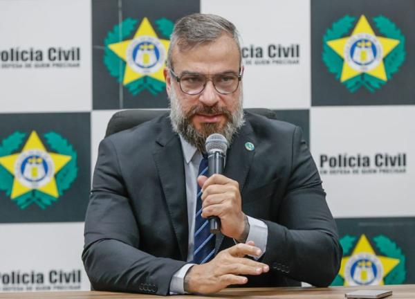 Marcus Amin, o ex-secretário de Polícia Civil foi exonerado do cargo de superintendente e coordenador da Segurança da Assemblea Legislativa