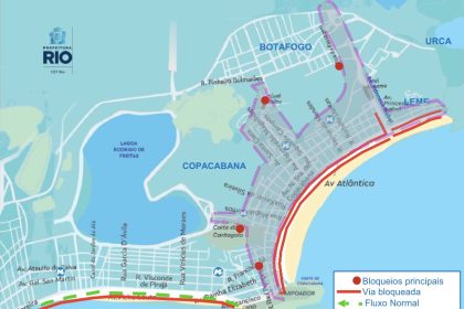 Confira as ruas que serão interditadas para o réveillon 2026