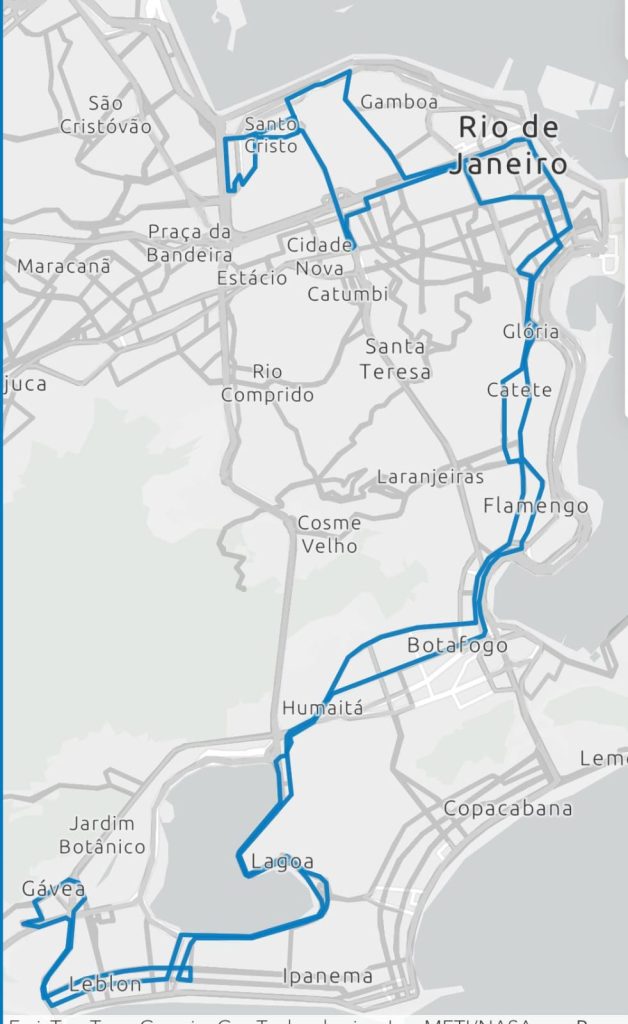 Rio ganha três novas linhas de ônibus ligando região central às zonas Sul e Sudoeste; veja os trajetos 62 Linha LECD 127 (157) conecta o bairro do Santo Cristo ao terminal da Gávea