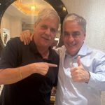 André Ceciliano e Dica, ex-vereador de Caxias e ex-deputado estadual: petista quer voltar à presidência da Alerj