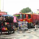 Bombeiros foram acionados à Central do Brasil e, mais tarde, voltaram após outro curto-circuito