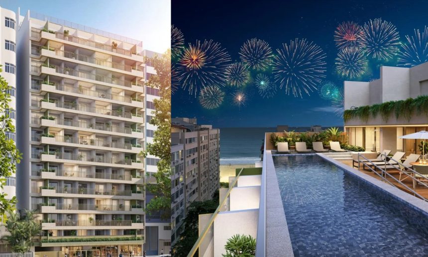 Prédio em Copacabana terá estúdios de 37 m²