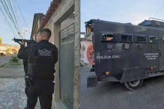 Pelo menos 10 pessoas foram presas; núcleo investigado seria responsável pela logística do CV - Foto: Divulgação/Polícia Civil