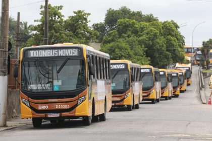 Novos ônibus já entraram em circulação na Zona Oeste