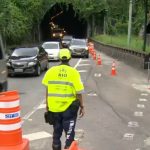 Acesso do Túnel Zuzu Angel para a rua Graça Couto, na Gávea