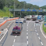 Pedágio no trecho da BR-040 entre Rio e Juiz de Fora (MG) — Foto: Divulgação