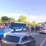 Trânsito na Avenida 31 de Março chegou a ser interditado por conta da troca de tiros