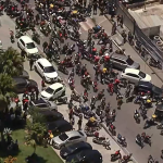 Protesto por morte de motoboy